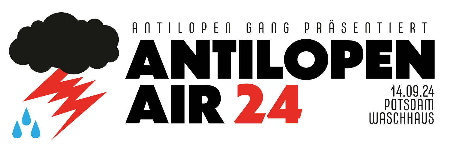 Das ANTILOPEN AIR 24 findet am 14.09.2024 im Waschhaus Potsdam statt