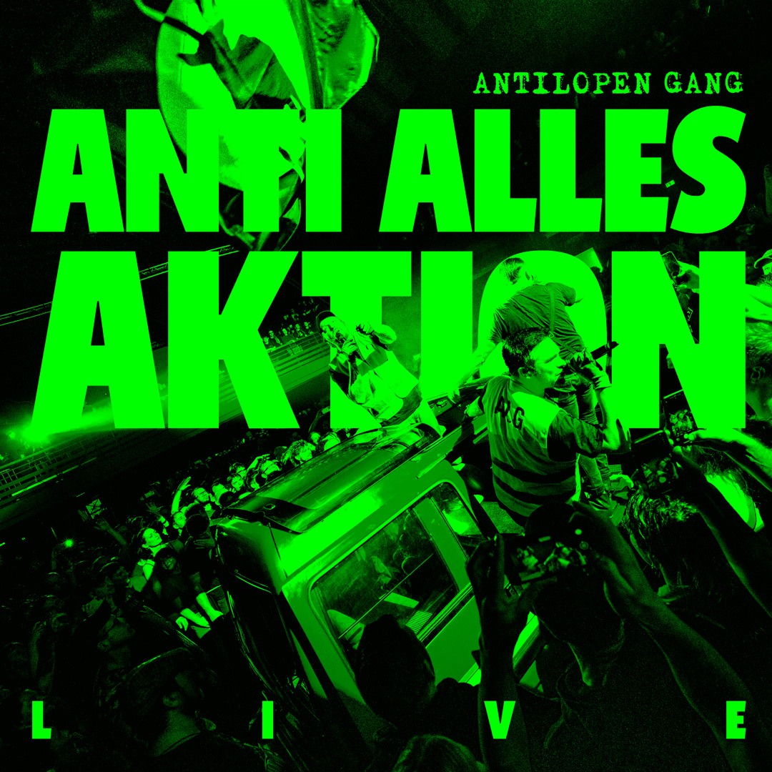 Antilopen Gang - Anti Alles Aktion (Live) (Album Cover)